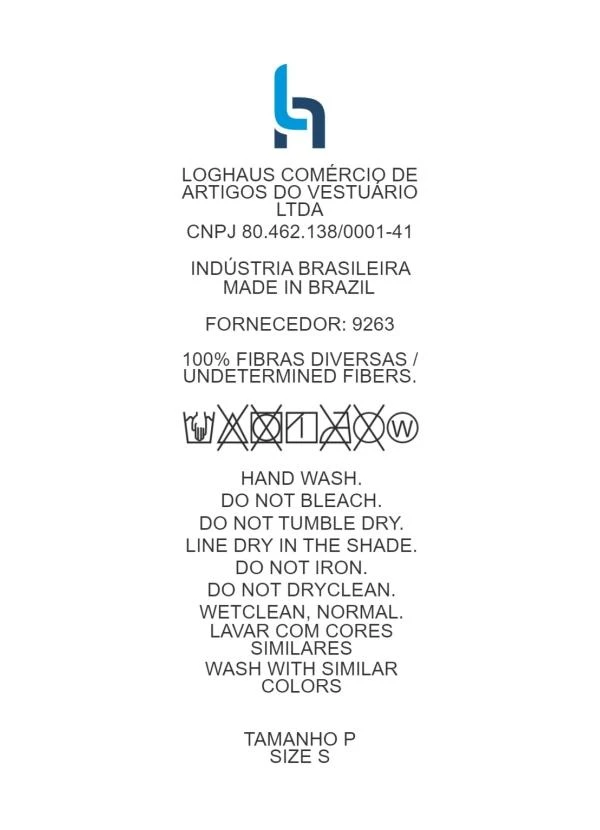 Quintess - Saia Natural em Moletinho Eco Chevron 9