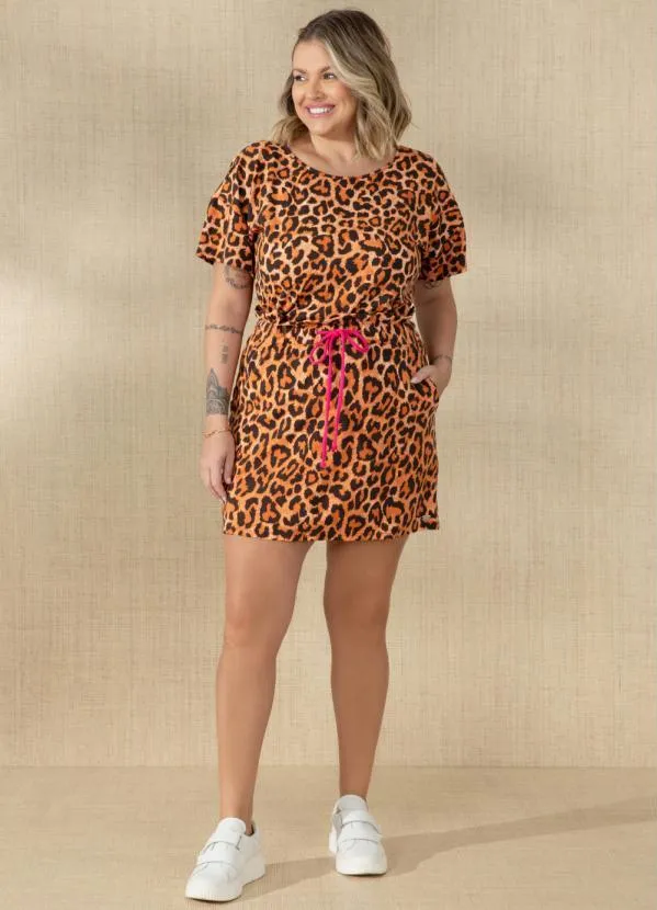 Quintess - Saia Onça Preta com Cordel para Amarrar 8