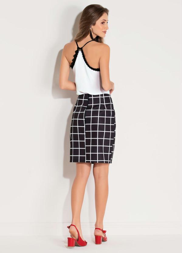 Quintess - Saia Preta Lápis 5