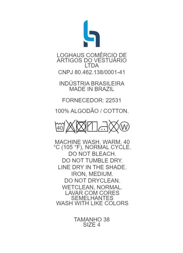 Quintess - Saia Preto em Jeans 4