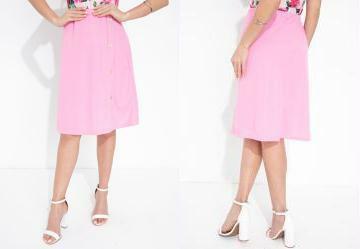 Saia Rosa com Botes