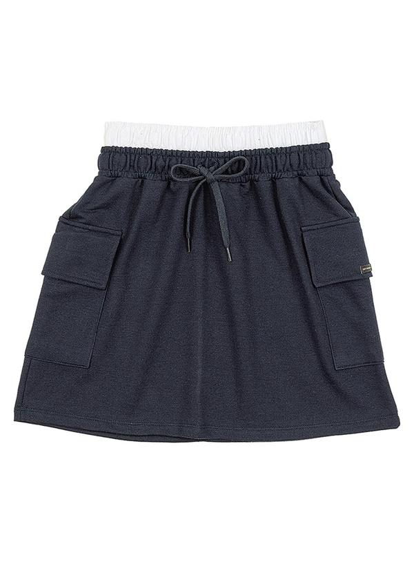 Soft Bonni - Saia Teen Feminino Azul