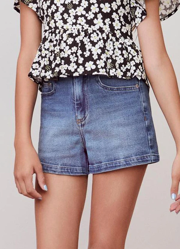 Authoria - Short Jeans Azul