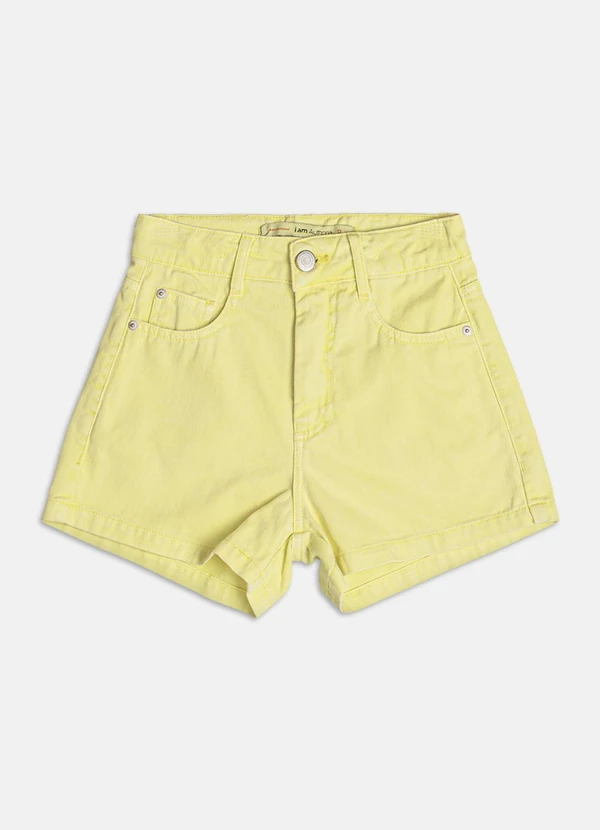 Authoria - Short Trendy de Sarja Claro Verde 1