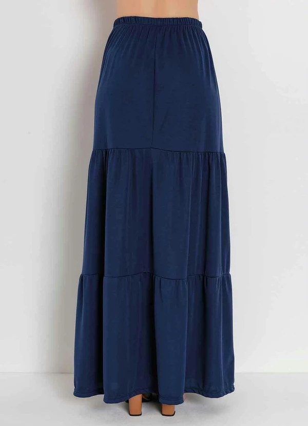 Rosalie - Saia Camadas Azul 4