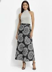 Saia Caracol Dourado em Malha Fria