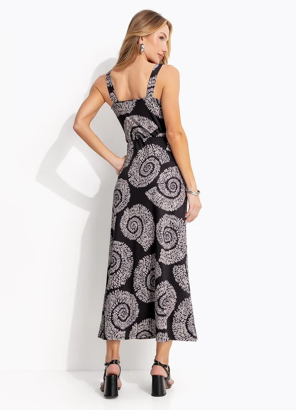 Quintess - Saia Caracol Dourado em Malha Fria 3