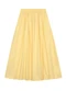 Essendi - Saia Feminina em Tricoline Amarelo - variação: Amarelo