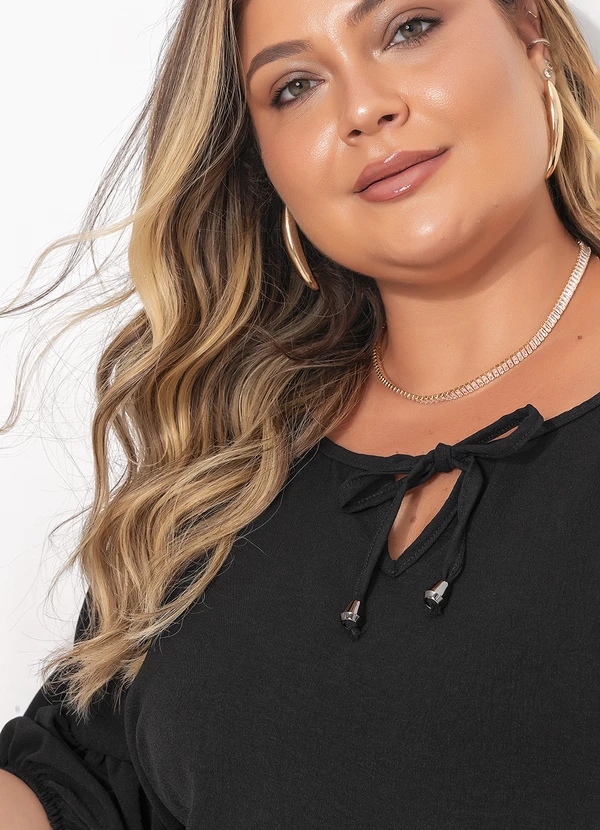 Quintess - Saia Floral Laranja em Tule