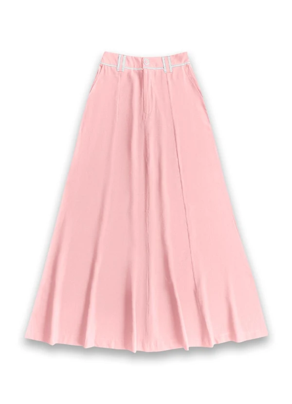 Angel - Saia Longa Alfaiataria Rosa