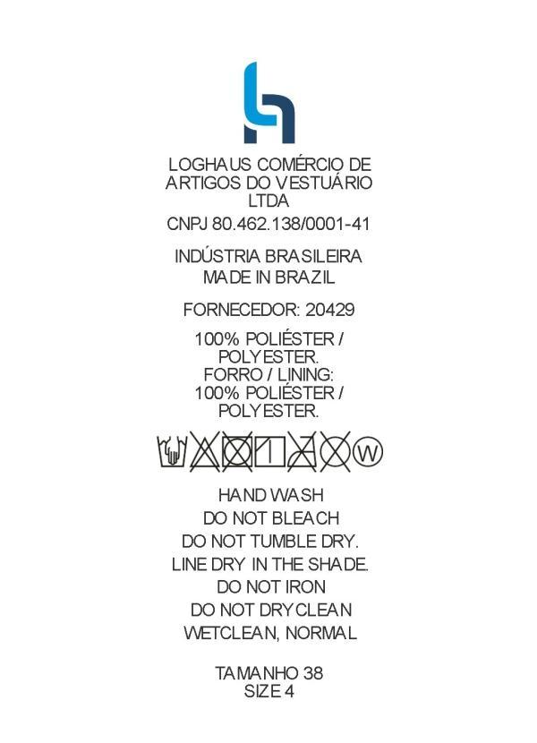 Quintess - Saia Longa Branca Cintura Alta com Mullet 8