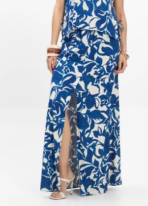 Endless - Saia Longa Feminina Azul - ENDLESS