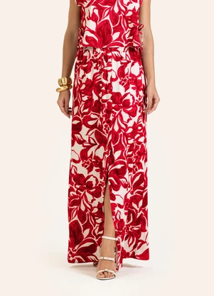 Endless - Saia Longa Feminina Vermelho - ENDLESS