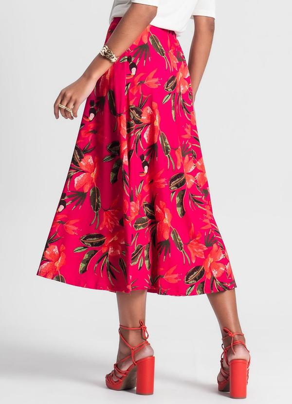 Rovitex - Saia Longa Floral Rosa 2