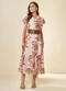 Doce Trama - Saia Longa Tropical Estampada Estampado - variação: Estampado