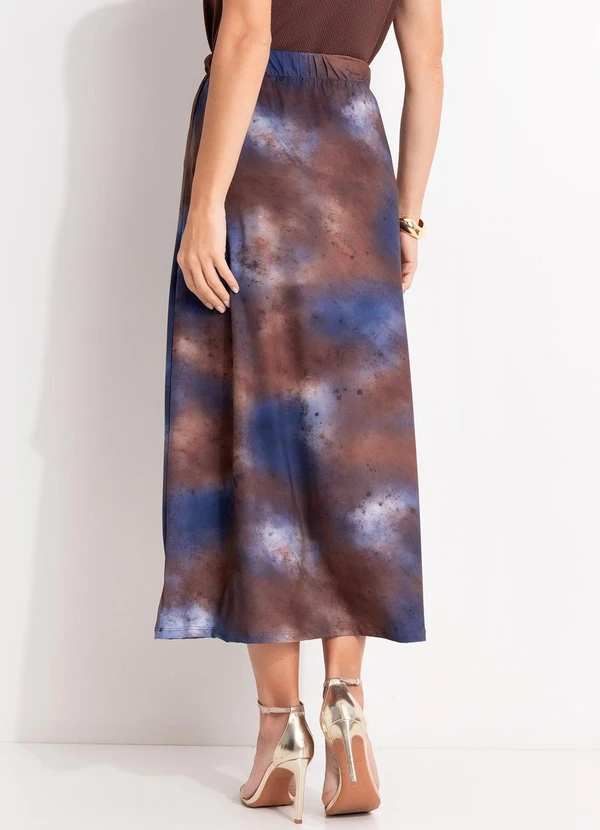 Quintess - Saia Marmorizado em Malha Fria 2