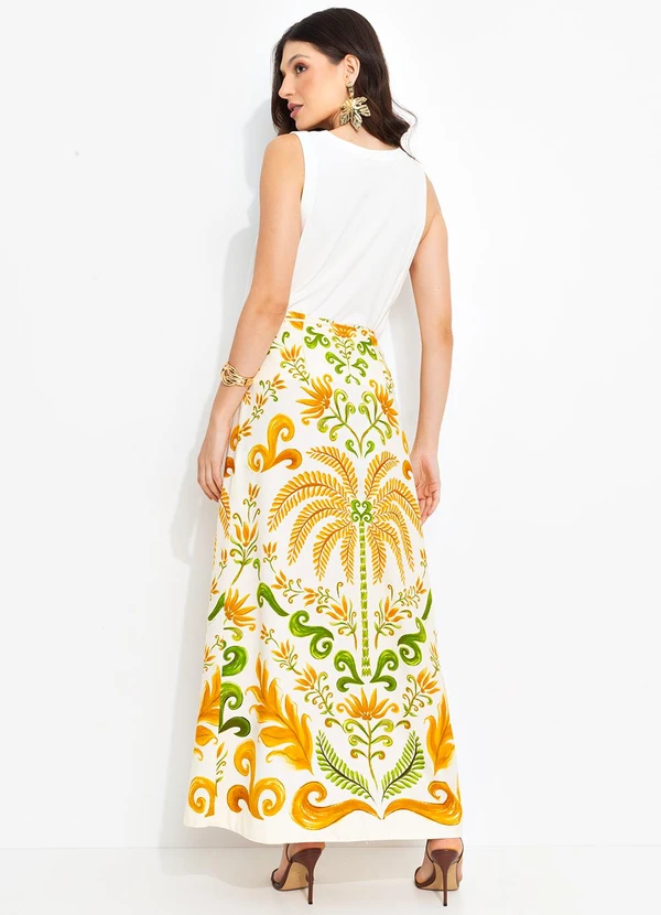 Farm - Saia Transpassada Milani Amarelo 4