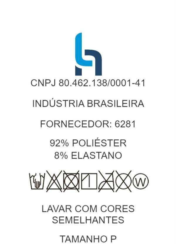 Outlet - Saia Assimétrica Mix Preta Moda Evangélica 5