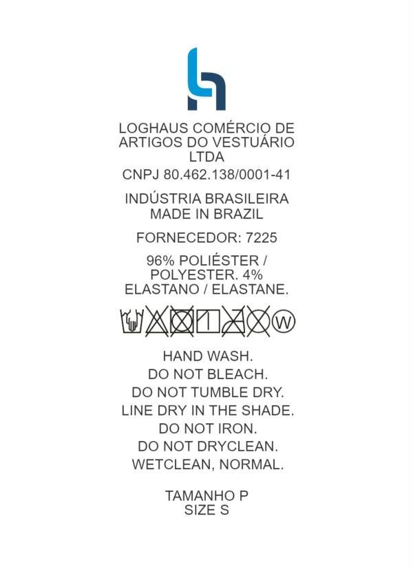 Outlet - Saia Azul com Babado 11