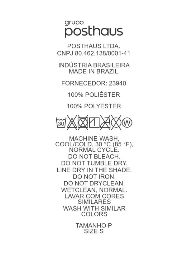 Quintess - Saia Azul Royal em Crepe Plano 11