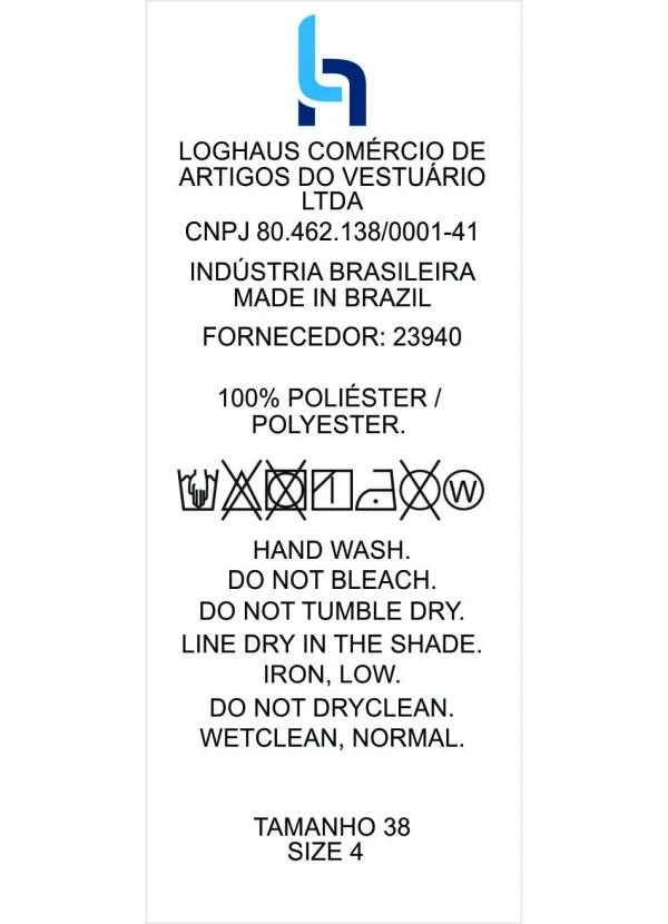 Quintess - Saia Bege em Tecido Texturizado 7