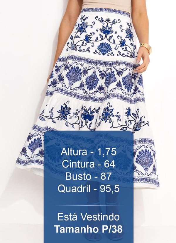 Farm - Saia Bordada Florença Off White 5