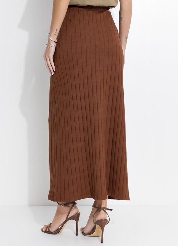 Colcci - Saia Canelada Marrom 2