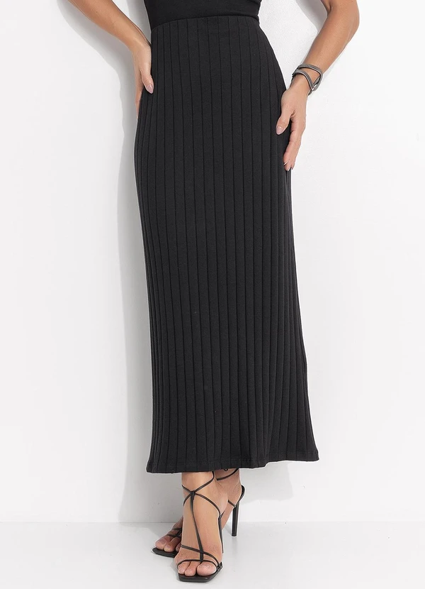 Colcci - Saia Canelada Preto 11