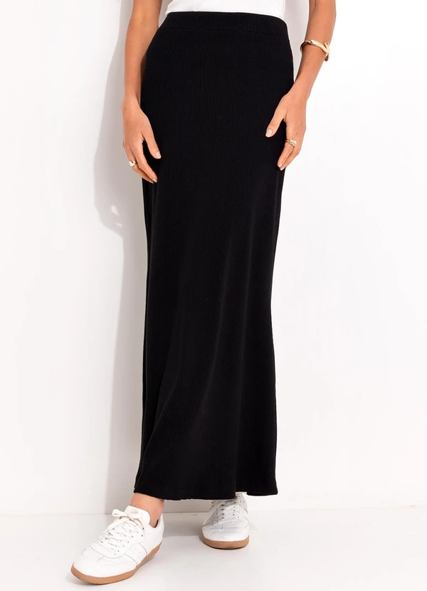 Colcci - Saia Canelada Preto