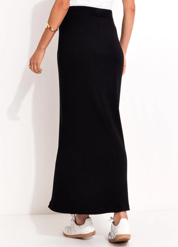 Colcci - Saia Canelada Preto 2