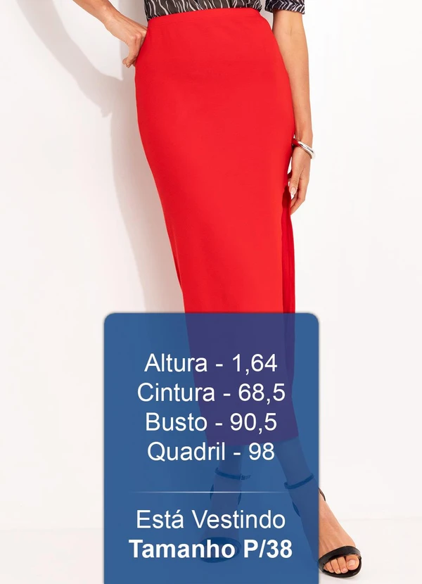 Colcci - Saia Canelada Vermelho 5