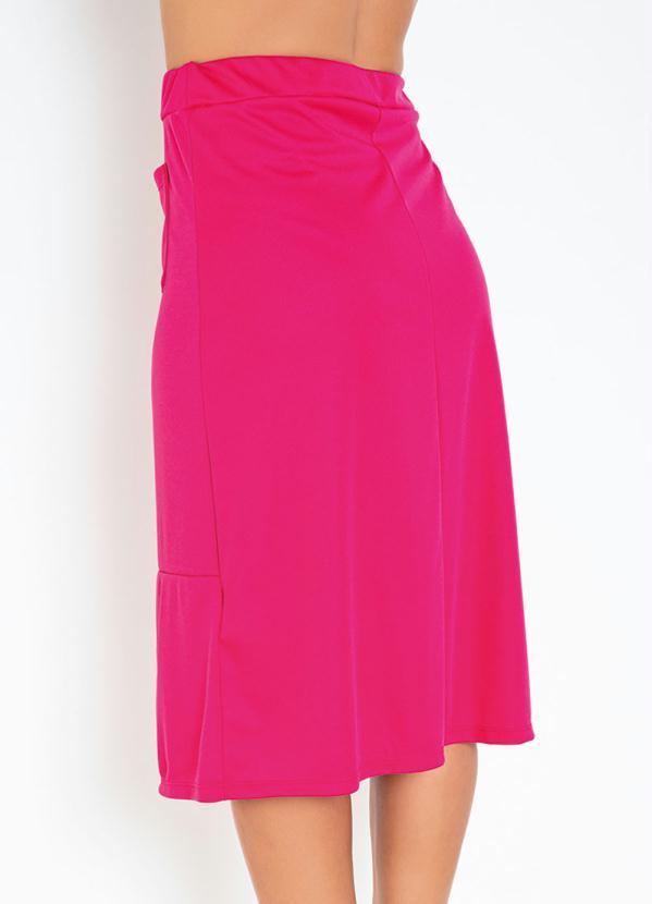 Outlet - Saia Cereja com Bolsos 2