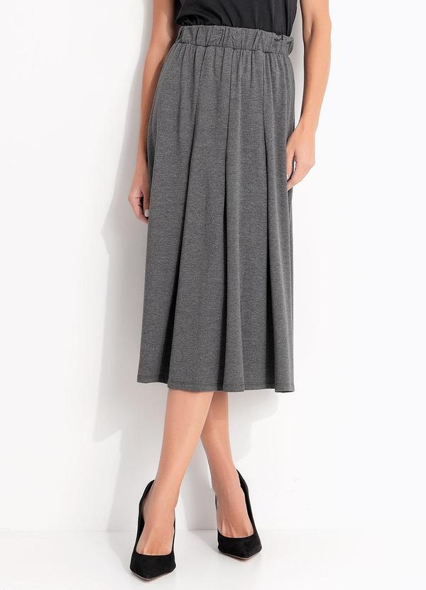 Saia (Chumbo) em Moletinho de Viscose