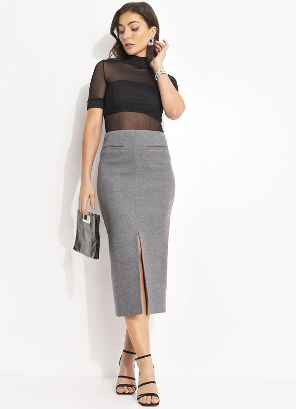 Colcci - Saia Cinza 7