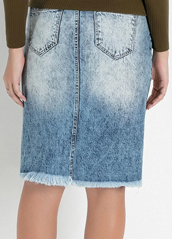 Rosalie - Saia com Faixa Jeans 4
