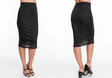 Saia com Telinha na Barra Preta