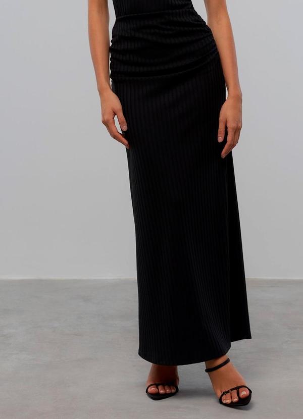 Carlota Costa - Saia de Malha Preto