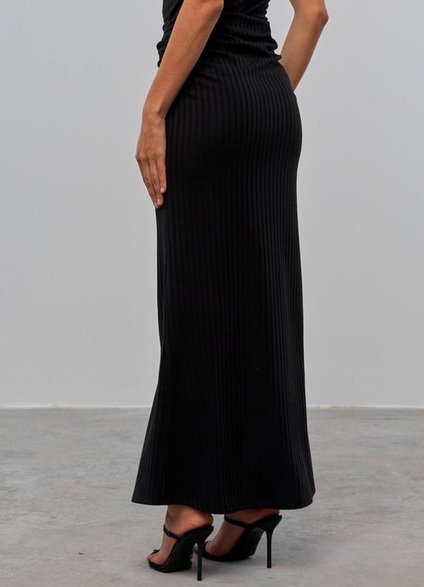 Carlota Costa - Saia de Malha Preto 2