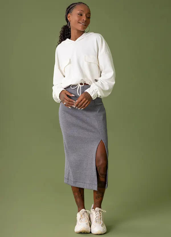 The Philippines - Saia de Ribana Canelada Azul 3