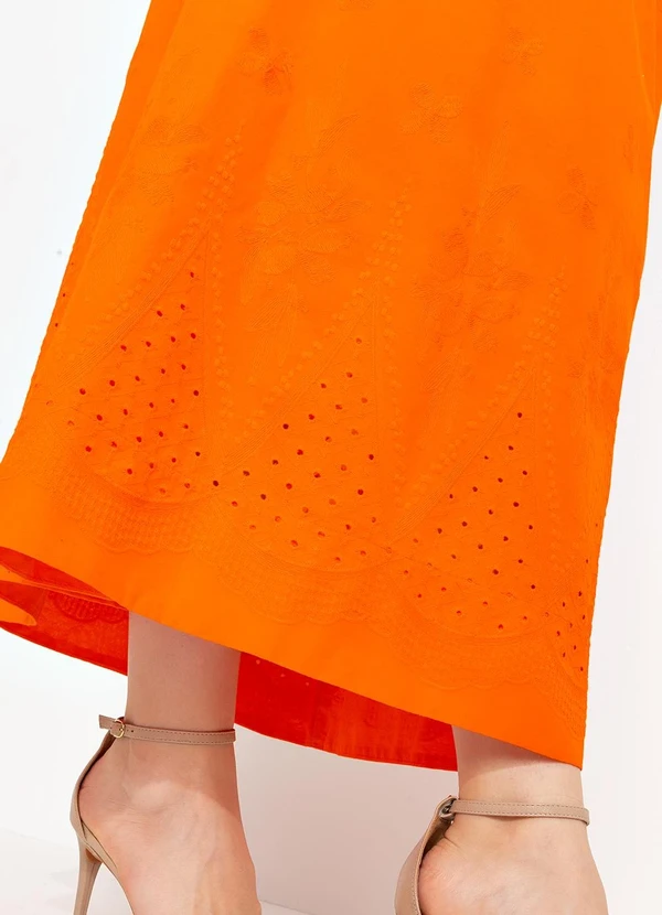 You Premium - Saia em Algodão Laranja 10