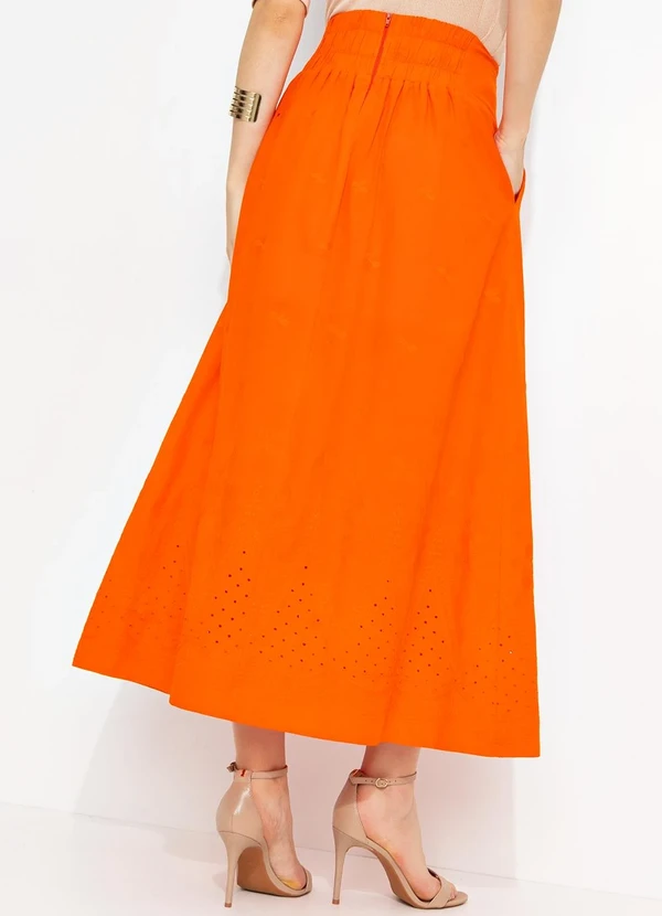 You Premium - Saia em Algodão Laranja 2