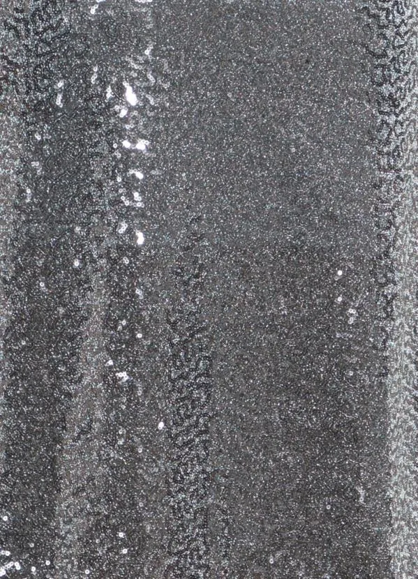 Quintess - Saia em Paetê Cinza com Fenda 5