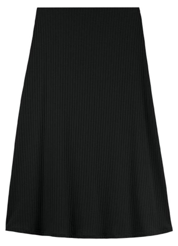 Rezzato - Saia em Ribana Adulto Feminino Preto