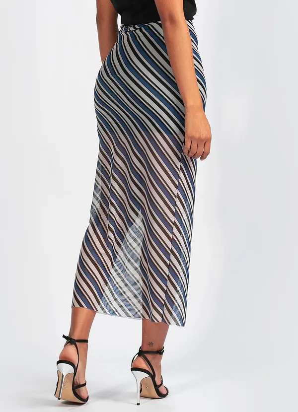 Colcci - Saia em Tule Estampado 2