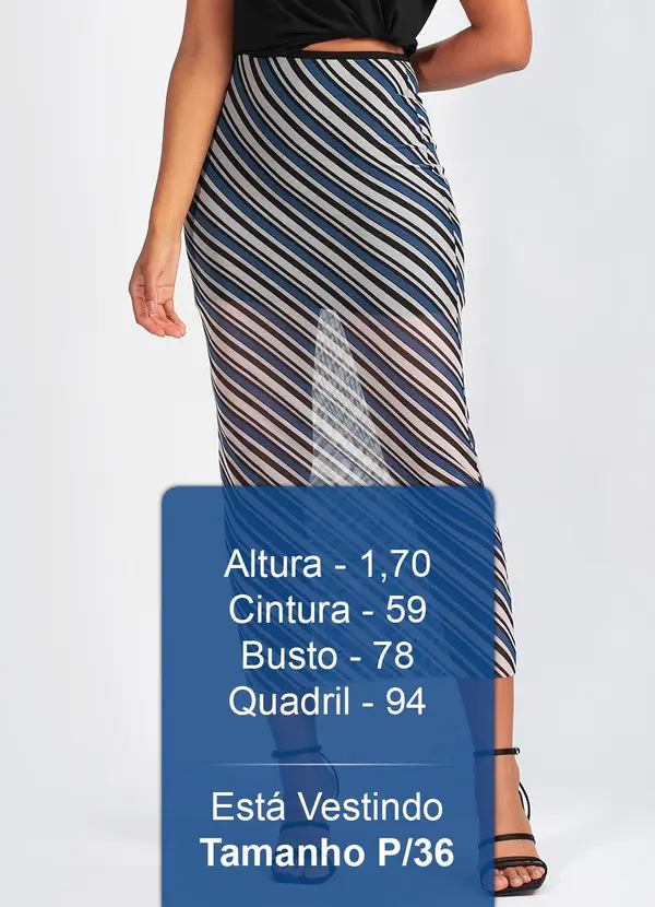 Colcci - Saia em Tule Estampado 5