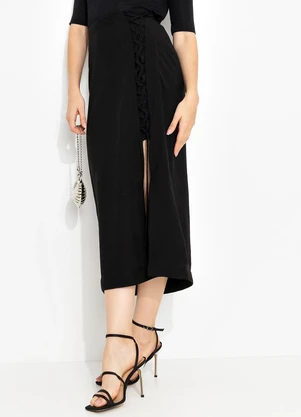 You Premium - Saia em Viscose Preto - YOU PREMIUM