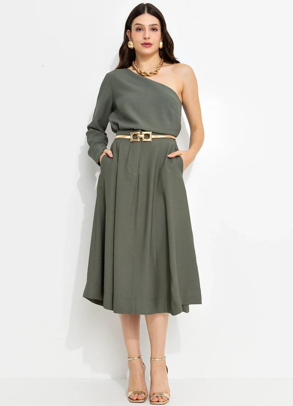 You Premium - Saia em Viscose Verde 3