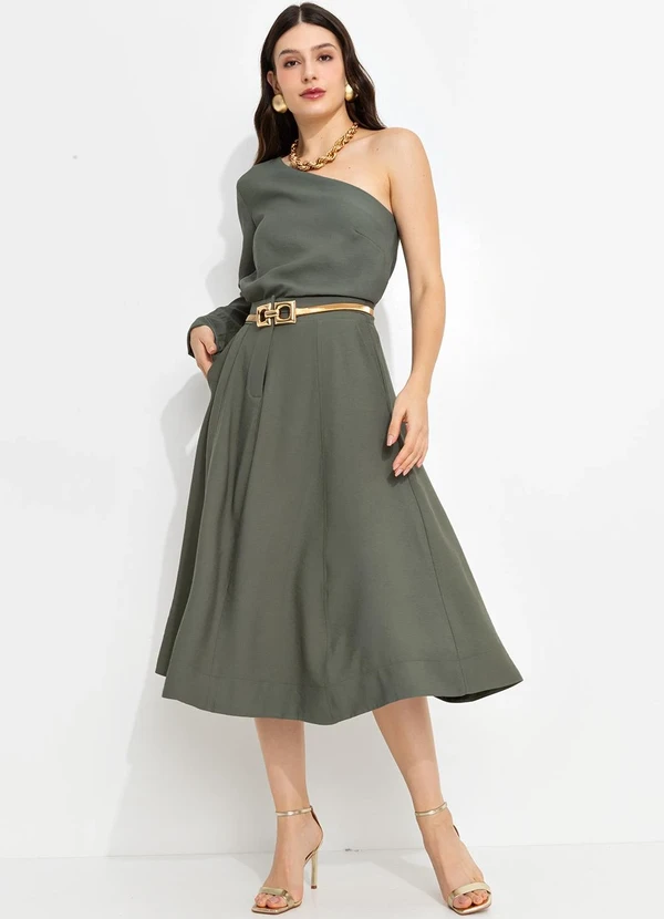 You Premium - Saia em Viscose Verde 6