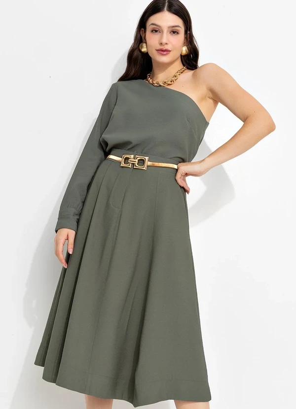 You Premium - Saia em Viscose Verde 8