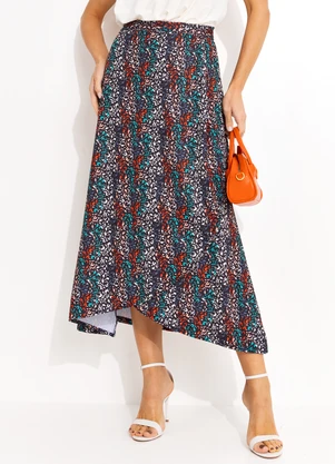 Quintess - Saia Envelope Onça Marrom com Amarração - QUINTESS